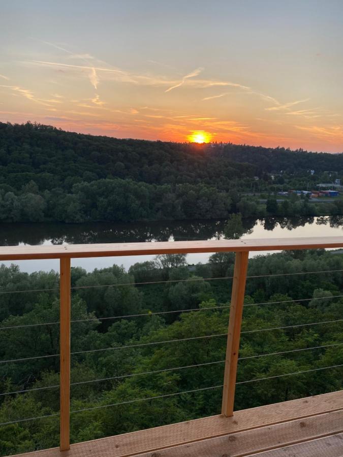 Chatka - A - Vyhlidka Nad Rekou Zdiby Dış mekan fotoğraf